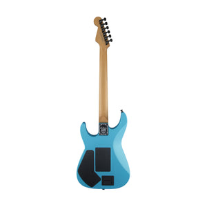 Jackson USA Signature Phil Collen PC1 Matte Electric Guitar, Caramelized Flame Maple FB, Matte Blue