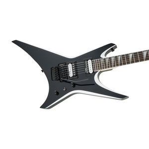 Jackson JS Series Warrior JS32 Electric Guitar, Amaranth FB, Black w/White Bevels