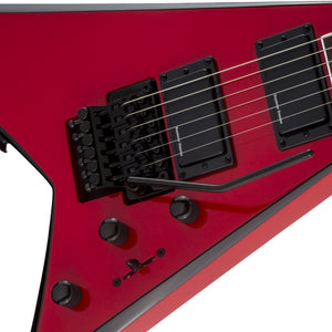 Jackson X Series Rhoads RRX24 Electric Guitar, Laurel FB, Red w/Black Bevels