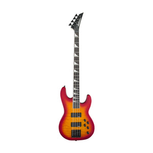 Jackson JS Series Concert Bass JS3Q Guitar, Amaranth FB, Cherry Burst