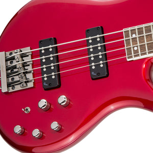 Jackson JS Series Spectra JS3 Bass Guitar, Laurel FB, Metallic Red