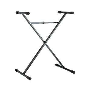 K&M 18962-071-55 Keyboard X Stand, Black