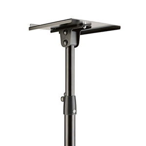 K&M 26754 Studio Monitor Stand With Tiltable Tray and Metal Tripod Base