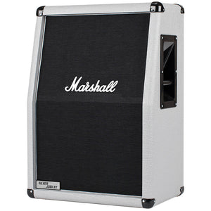 Marshall 2536A-E Silver Jubilee 140W 2X12 Vertical Slant Extension Cabinet