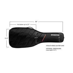 MONO Stealth Bass Guitar Case, Black