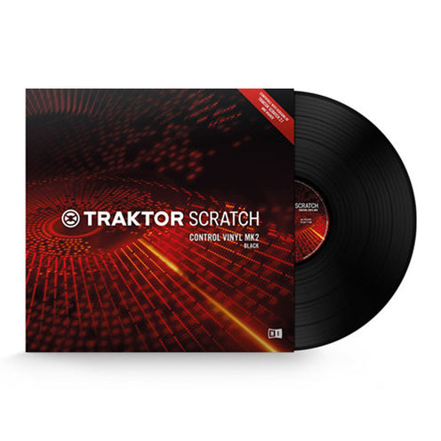 Native Instruments Traktor Scratch Control Vinyl MK2 Black