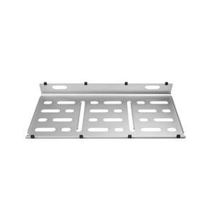 MONO Pedalboard Large, Silver and Pro Accessory Case 2.0, Black