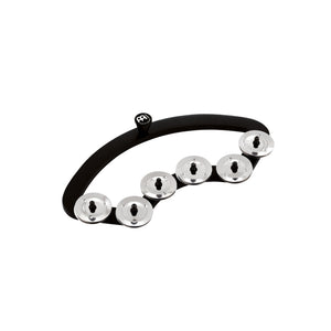 MEINL Percussion BBTA2-BK Backbeat Tambourines for 13/14inch Drums, Black