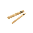 MEINL Percussion CL2-HW African Solid Wood Claves, Hardwood
