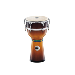 MEINL Percussion DJW3GAB-M 12inch Floatune Series Wood Djembe, Gold Amber Burst