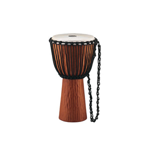 MEINL Percussion HDJ4-XL Rope Tuned Headliner Series Wood 13inch Djembe, Nile Series