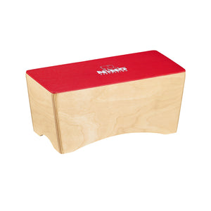 NINO Percussion NINO931R Bongo Cajon, Red