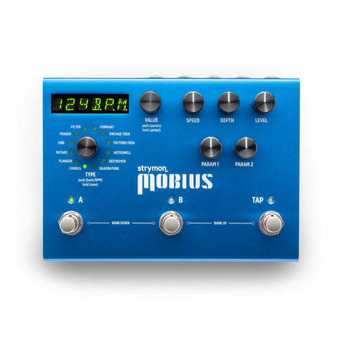 Strymon Mobius Modulation Guitar Effects Pedal