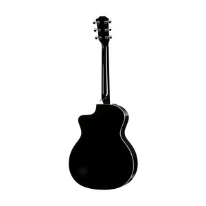 Taylor 214ce Deluxe Grand Auditorium Acoustic Guitar w/Case, Black