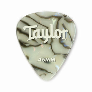 Taylor Celluloid 351 Picks, Abalone, 0.46mm, 12-Pack