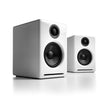 Audioengine A2+ Wireless Powered Desktop Speakers, Hi-Gloss White (Pair)